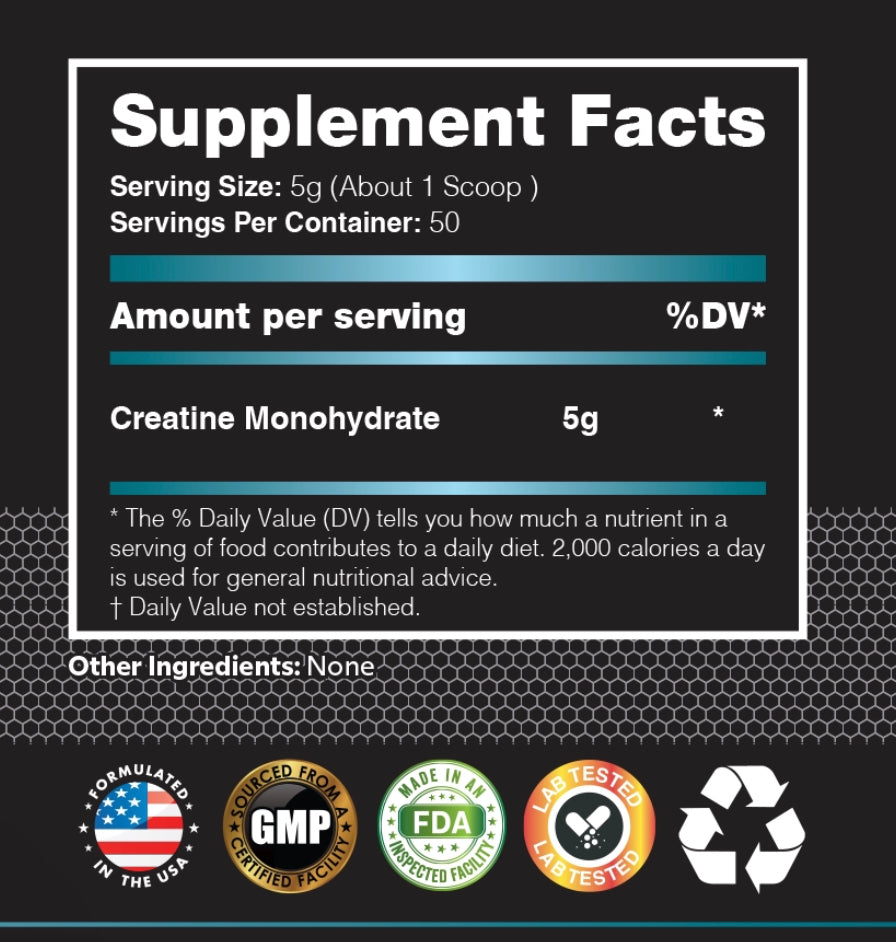 Creatine Monohydrate Supplement