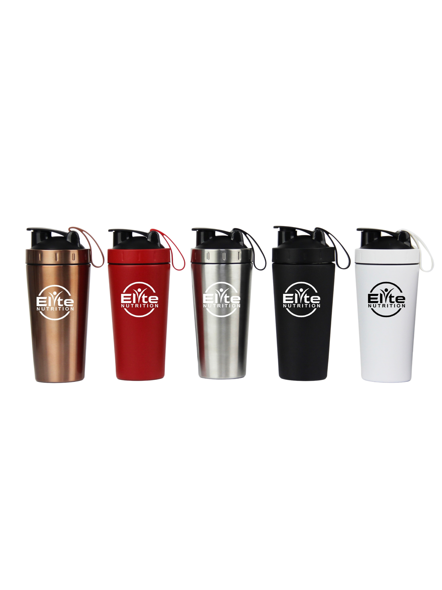 Elite Stainless Steel Protein Shaker Bottle – HomeBod™